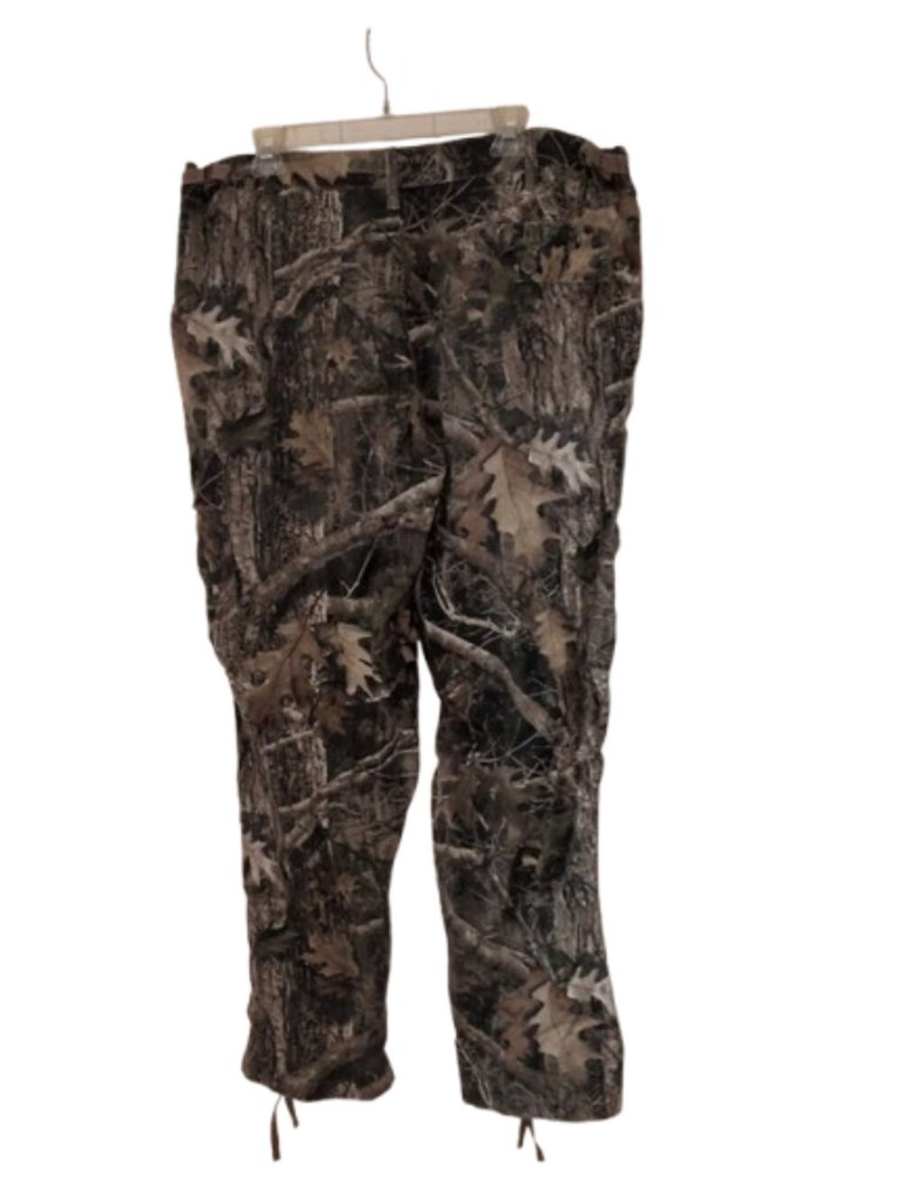 Ridge Hunter Men's Size XL Adjustable Waist Tie Ankle Camo Pants
